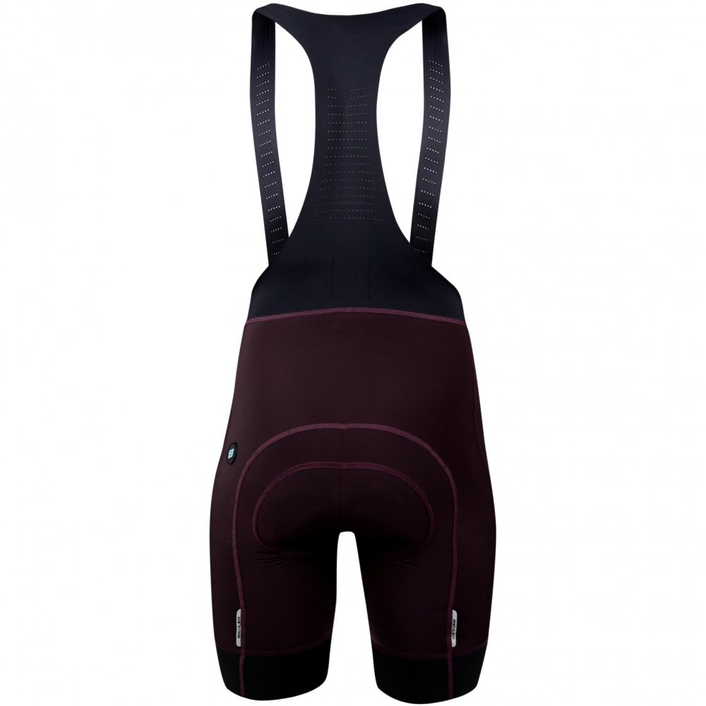 Select new Biehler Thermal Rain Bib Shorts - Dark Berry Biehler Sportswear  Promotions in 2022 